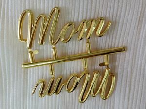 字母標牌水鍍仿金